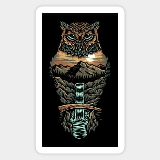 Nature Owl Sticker